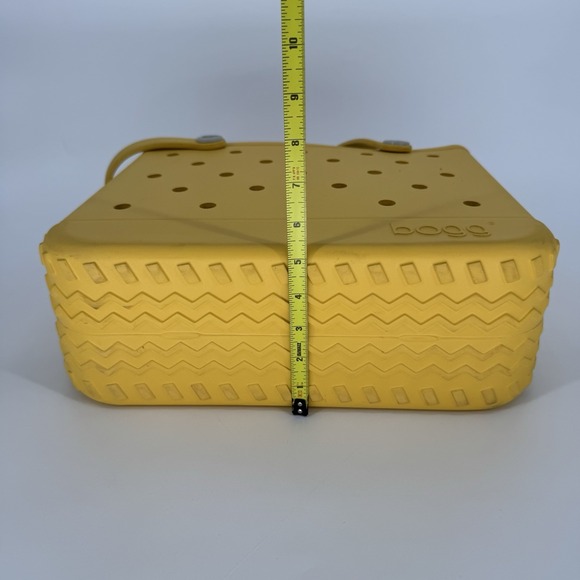 Bogg Bag Yellow Medium Tote 14.5 X 12 X 5 Baby Bag Beach Bag - Picture 9 of 9